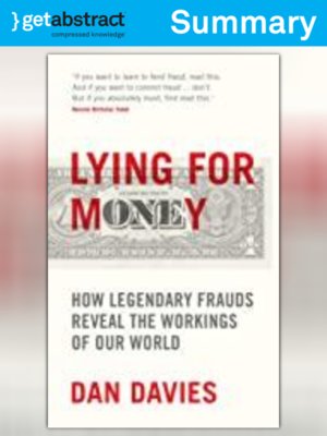 cover image of Lying for Money (Summary)